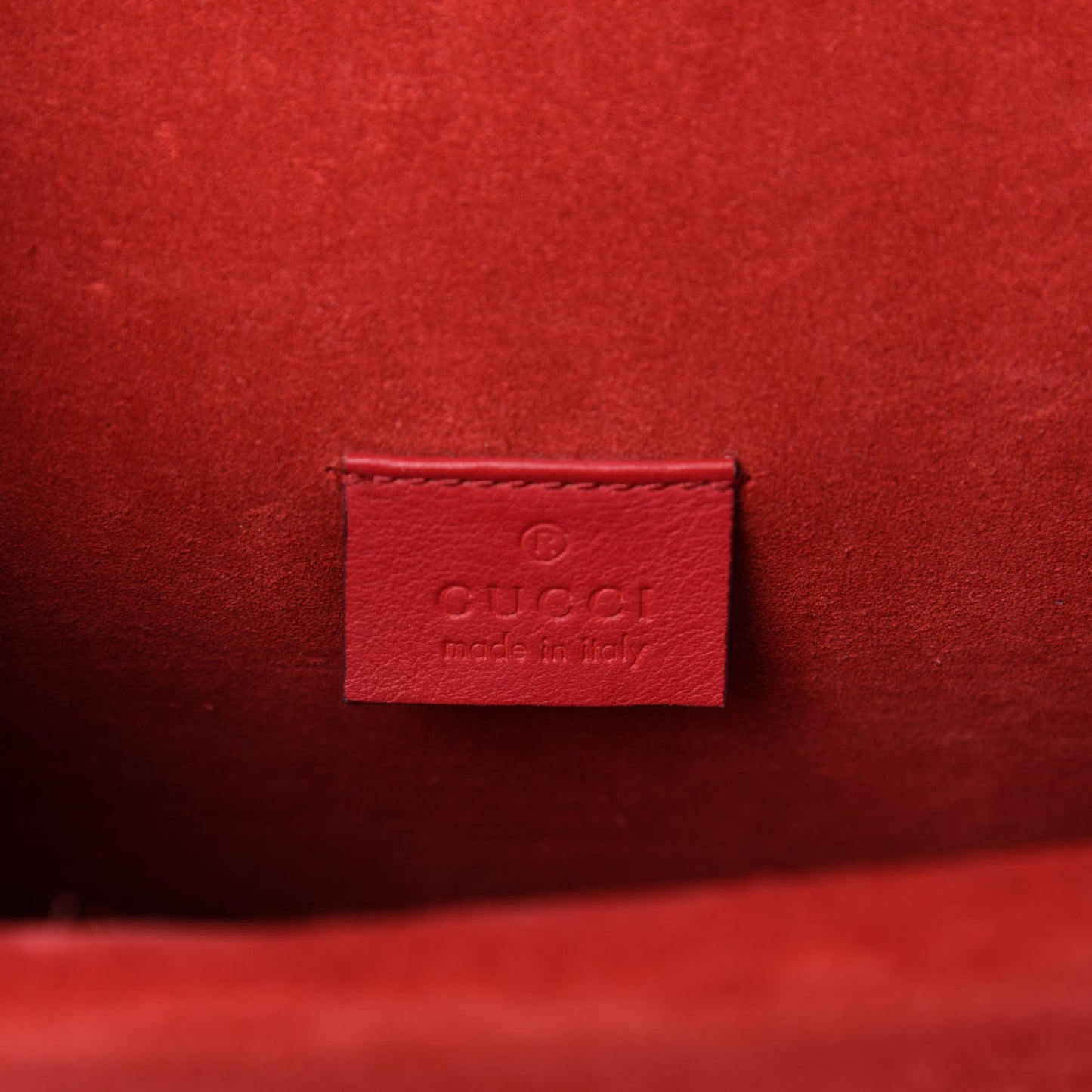 GG Supreme Monogram Mini Dionysus Shoulder Bag Hibiscus Red