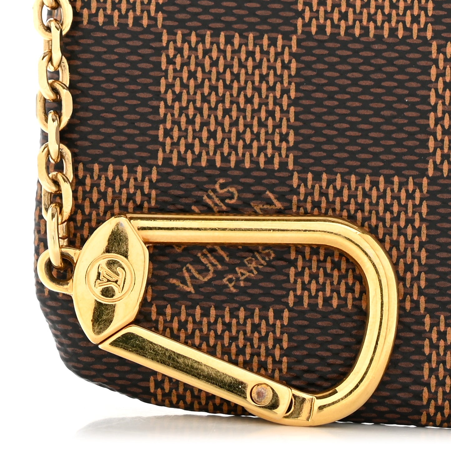 Damier Ebene Key Pouch