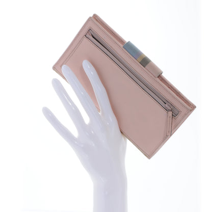 Gucci Monogram Calfskin Ladies Web Continental Wallet Pink 2 of 7
