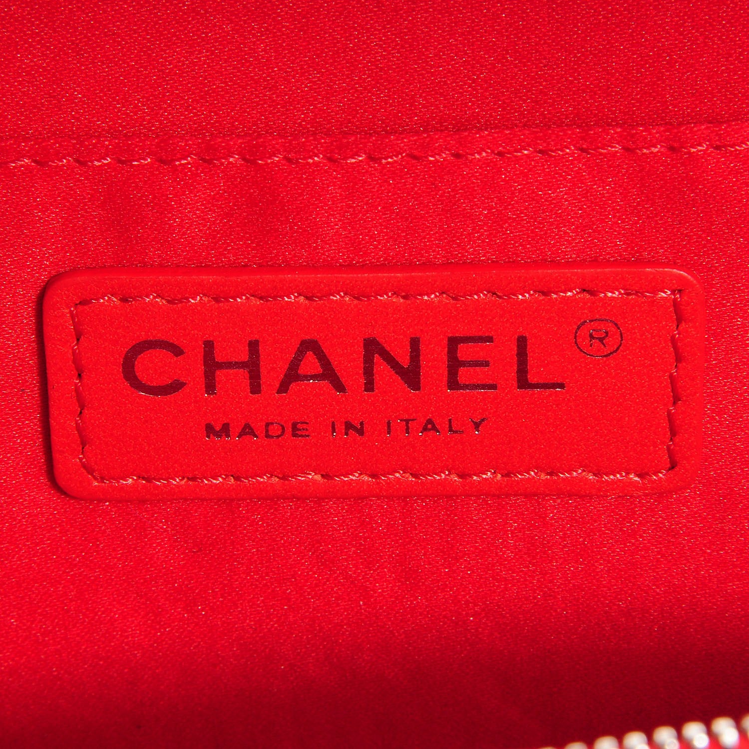 Chanel Lambskin Quilted Mini Pocket Box Red 6 of 7