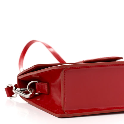Jacquemus Glazed Calfskin Le Grand Bambino Red 8 of 10