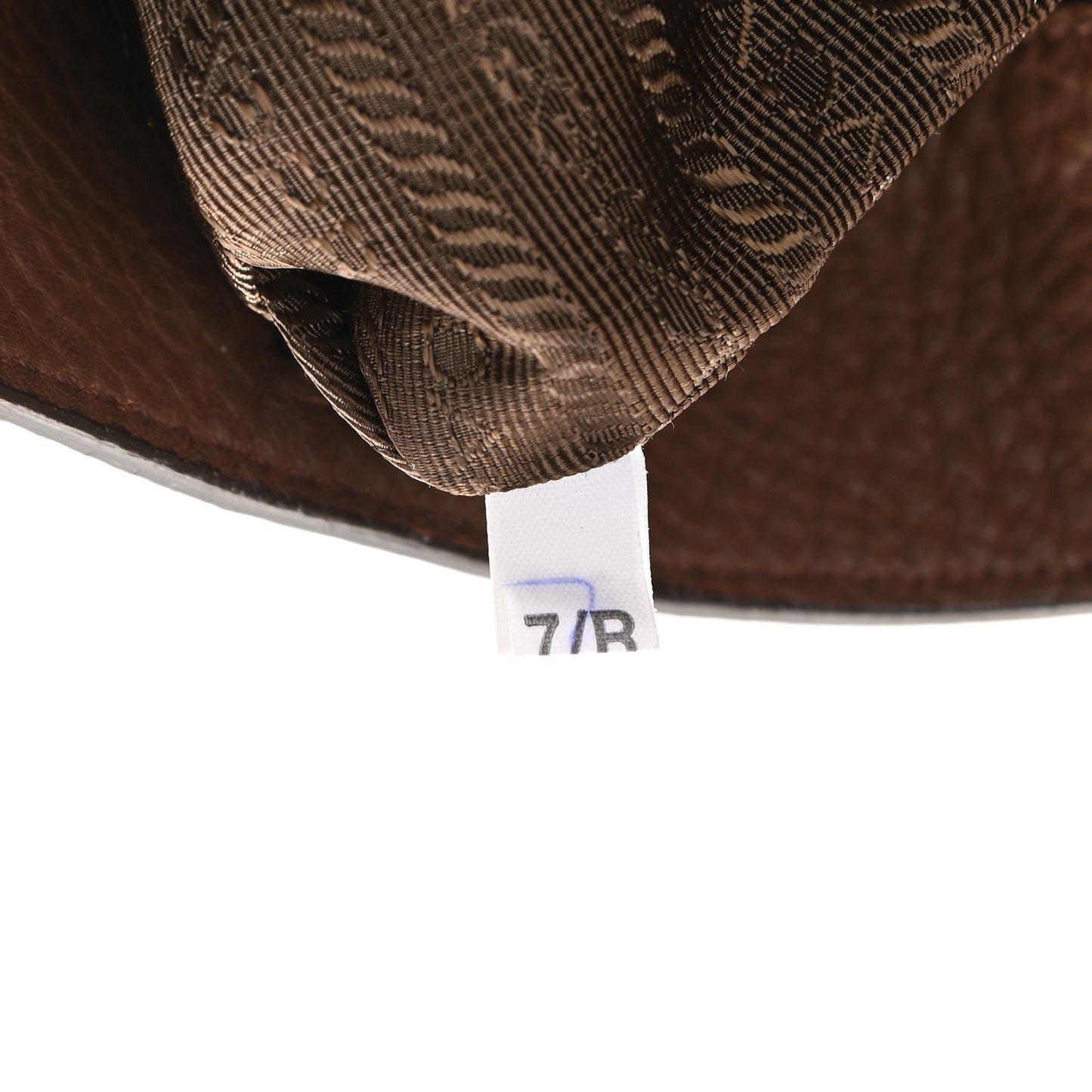 Vitello Daino Double Pocket Shoulder Bag Bruciato