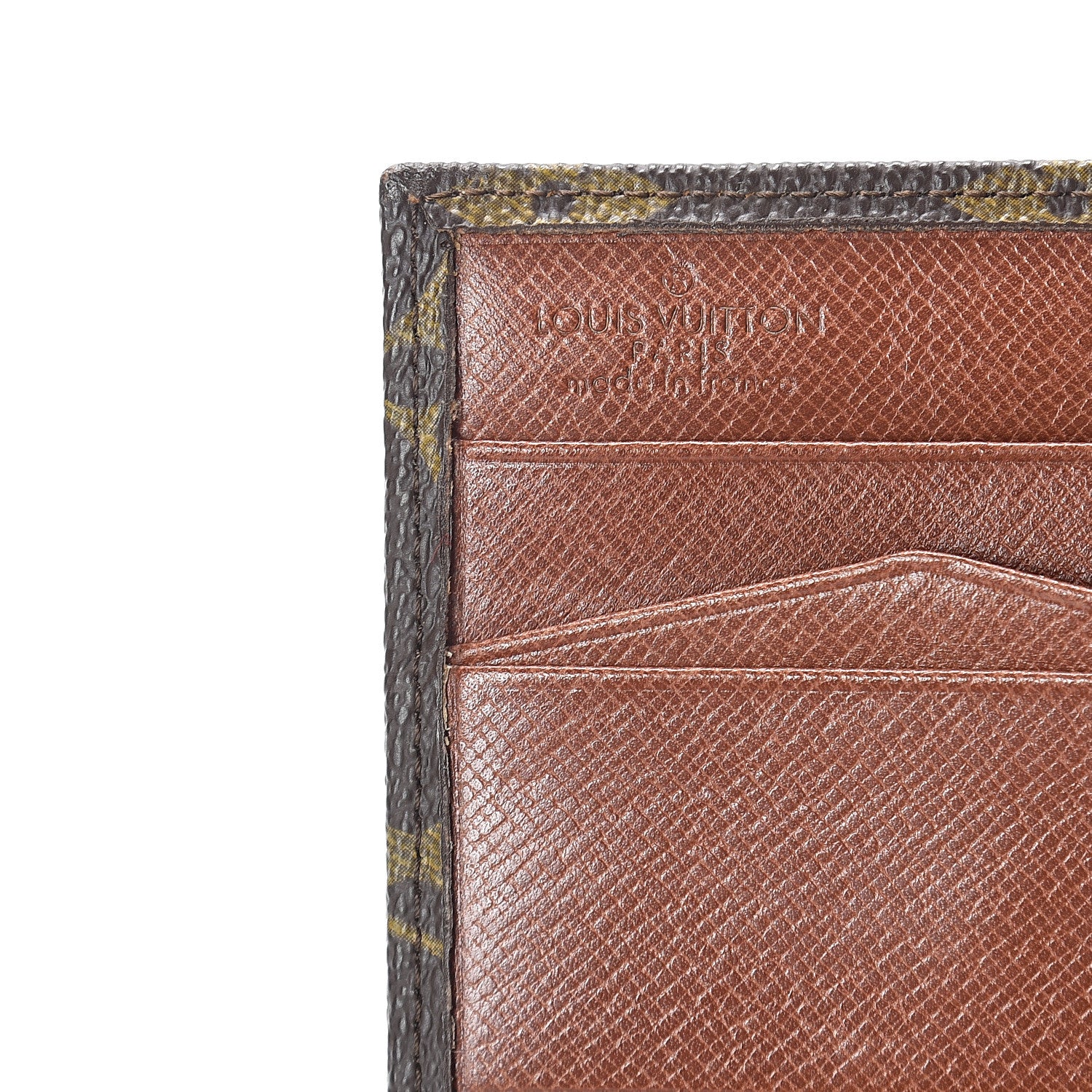 Louis Vuitton Monogram Porte-Monnaie Billets Change Bill Holder Armagnac Brown 6 of 7