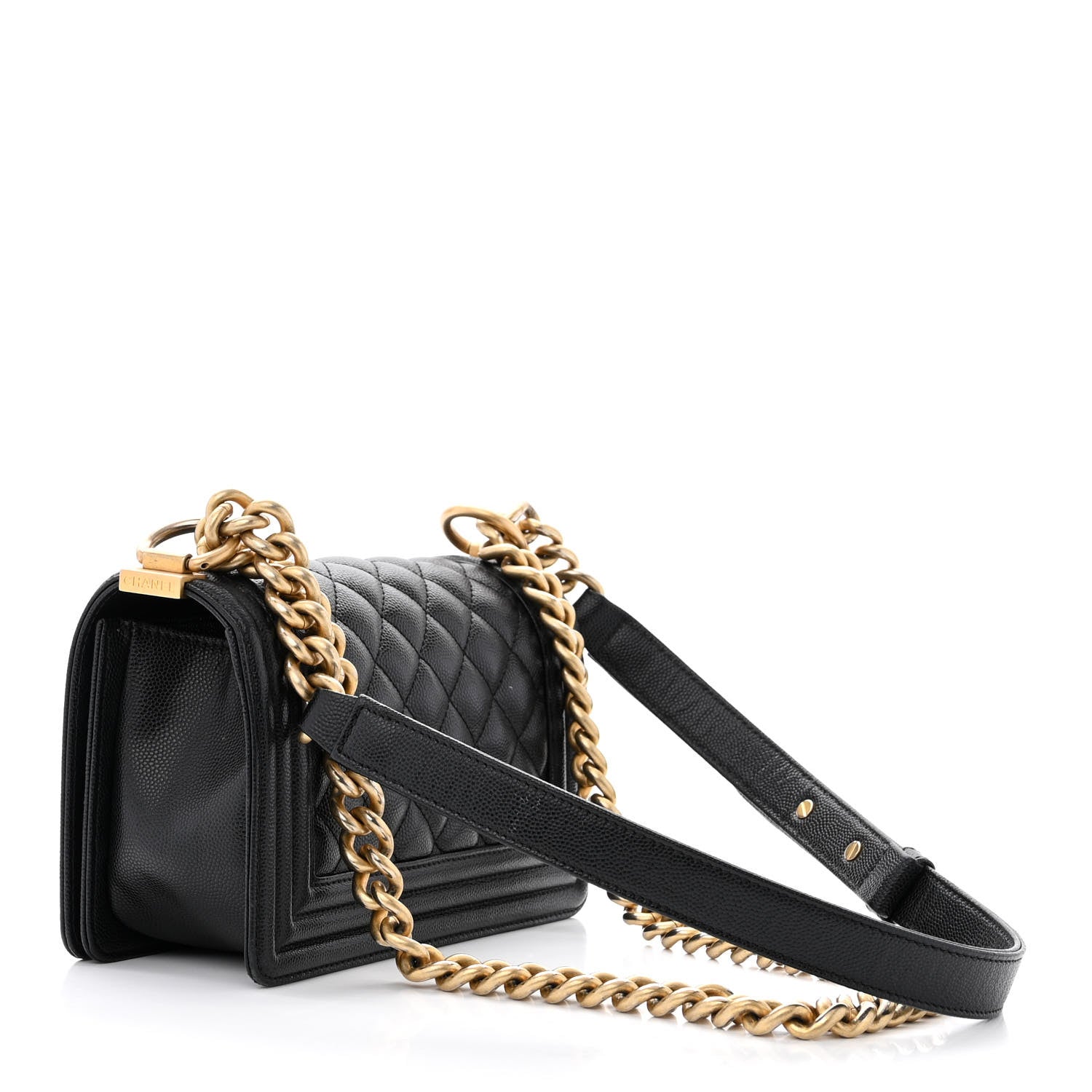 Chanel Caviar Quilted Small Boy Flap Black 3 of 14