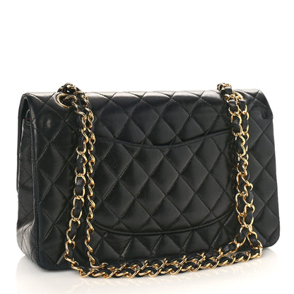 Chanel Lambskin Quilted Medium Double Flap Black 3 of 13