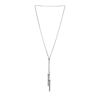 David Yurman Sterling Silver Diamond Renaissance Tassel Necklace 2 of 4