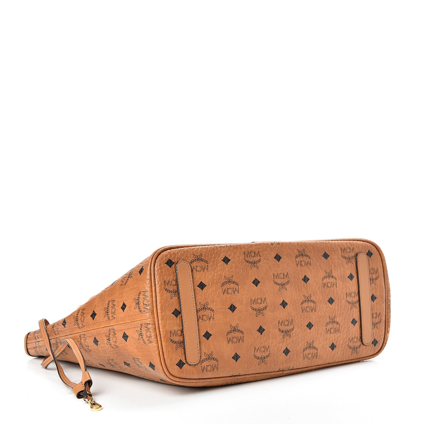 Visetos Medium Liz Reversible Shopper Tote Cognac