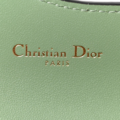 Christian Dior Goatskin Saddle Card Holder Light Green 6 of 7