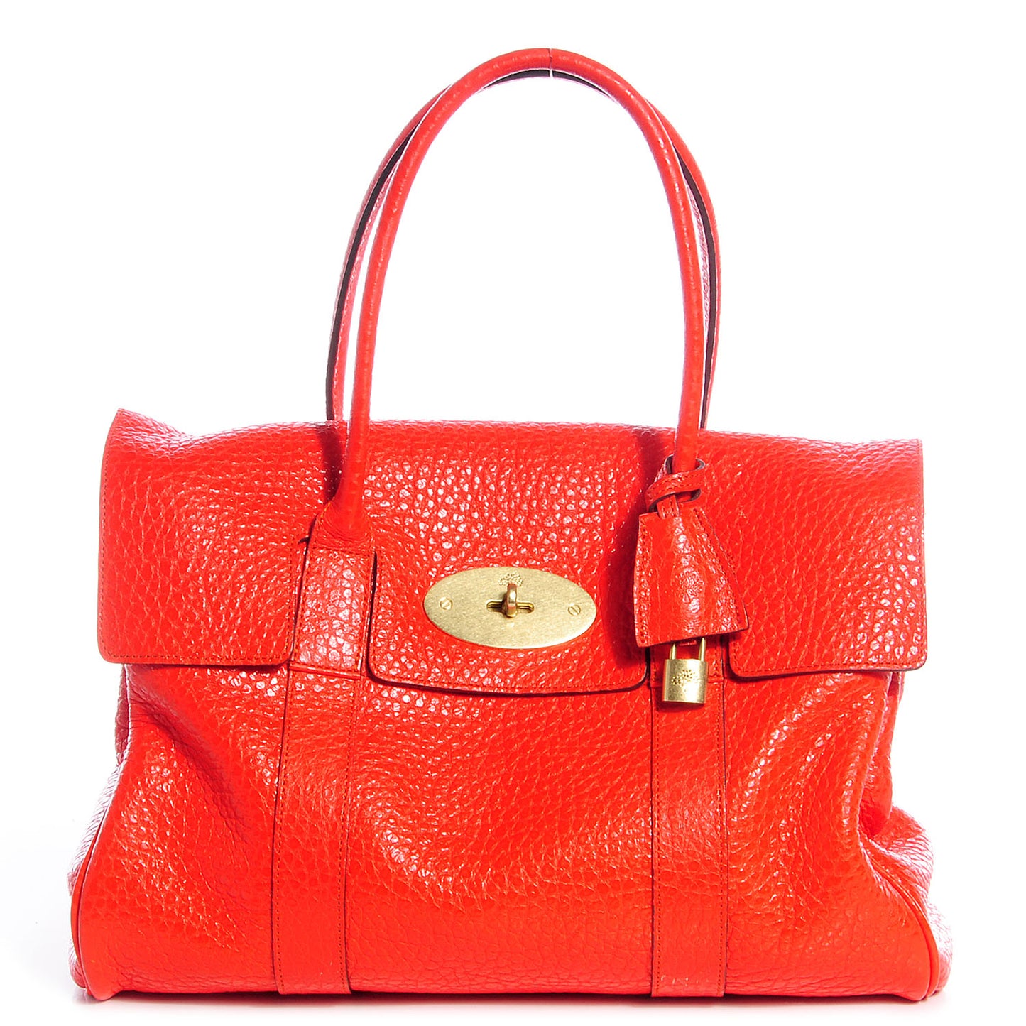 Shiny Grain Bayswater Satchel Flame