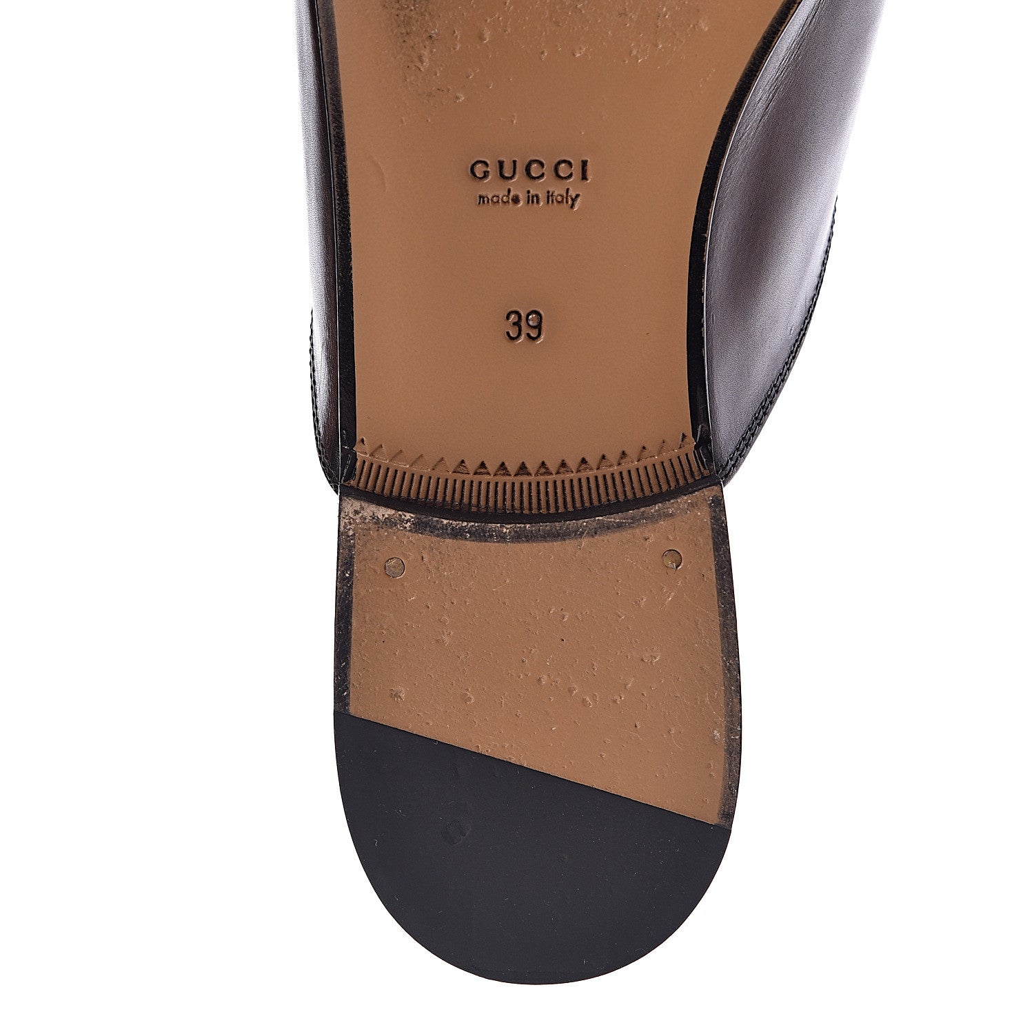 Gucci Calfskin Womens Princetown Slippers 39 Fondente Brown 12 of 15