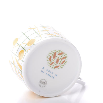 Hermes Porcelain A Walk In The Garden Tea Cup And Saucer Set Of 2 5 of 9