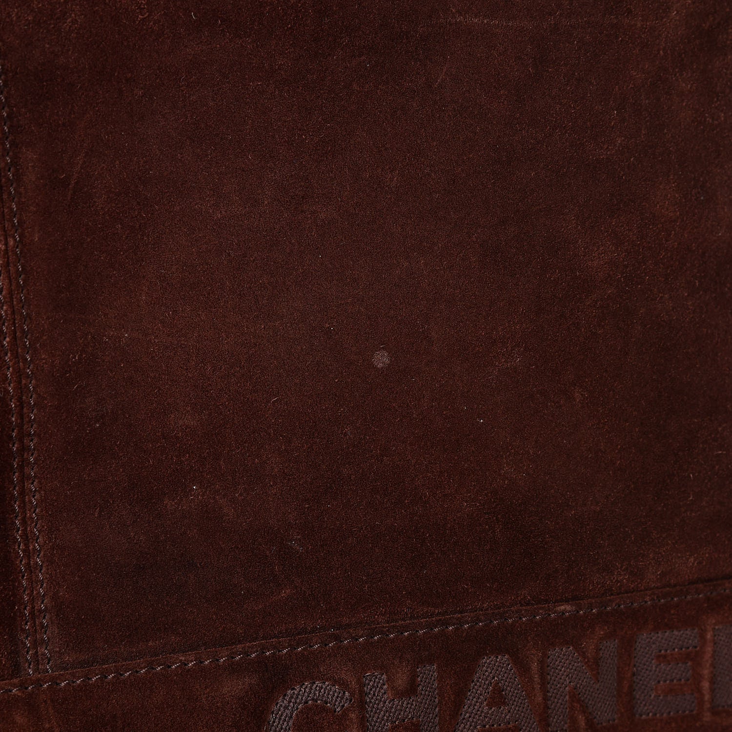 Chanel Suede Shoulder Bag Brown 12 of 16