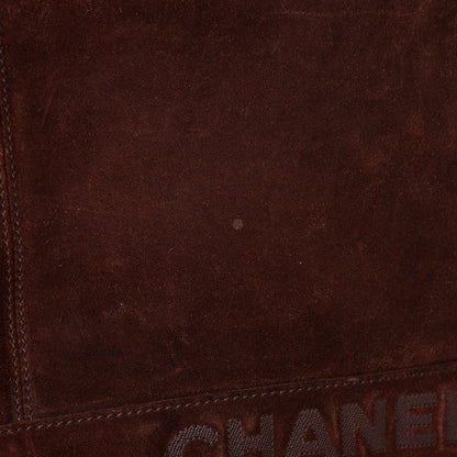 Chanel Suede Shoulder Bag Brown 12 of 16