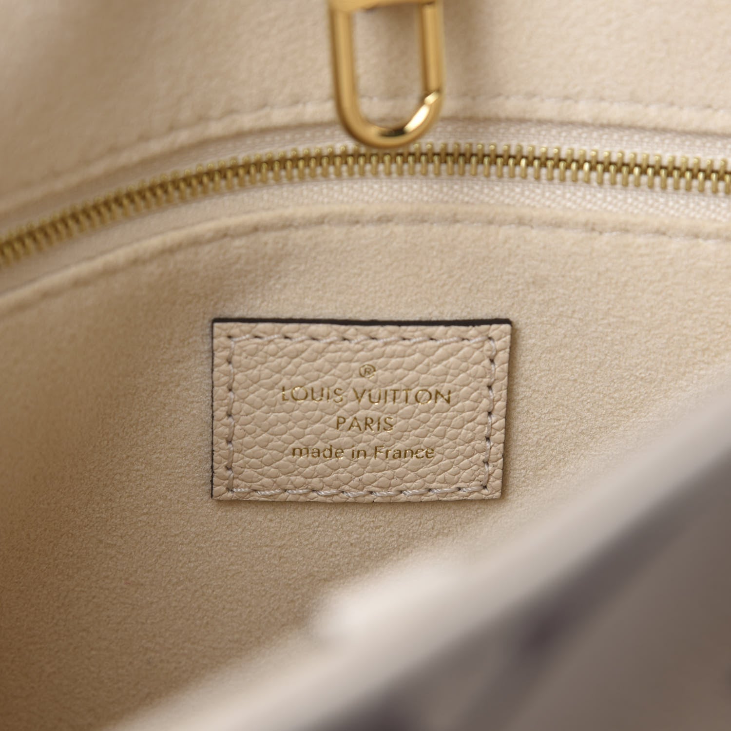 Louis Vuitton Empreinte Monogram Giant Onthego PM Creme Bois De Rose 9 of 11