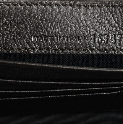 Balenciaga Agneau Classic Gold Hardware Pearly Money Wallet Bronze 8 of 12