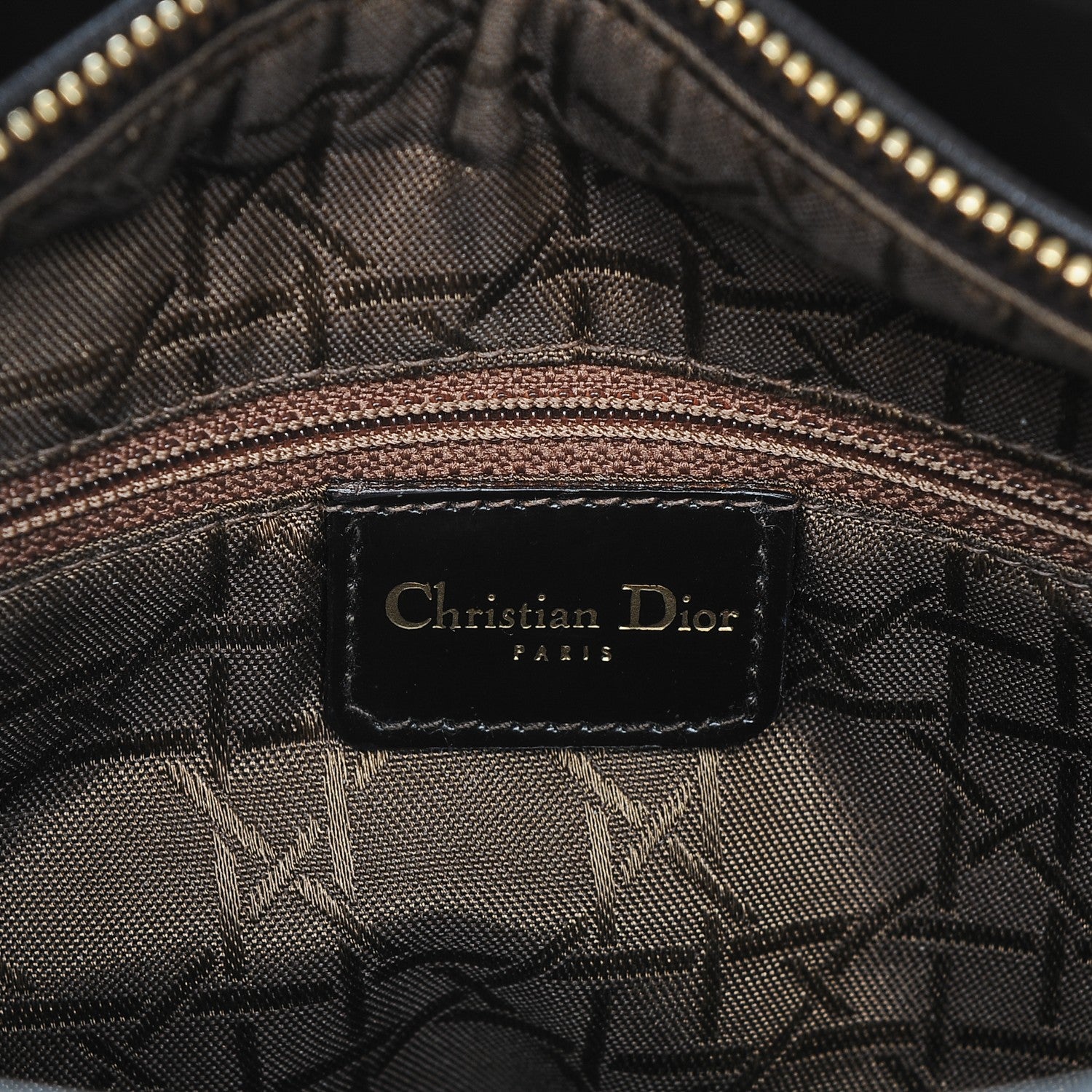 Christian Dior Patent Pony Hair Leopard Print Medium Lady Dior 6 of 6