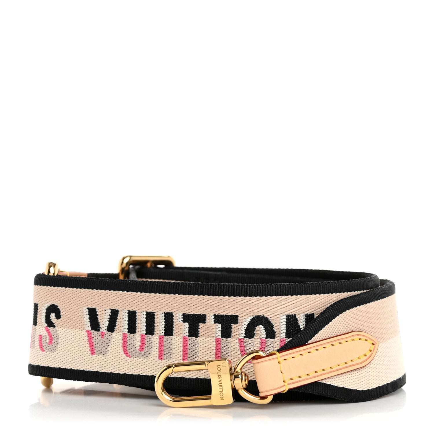 Louis Vuitton Jacquard Diane Shoulder Strap Black 1 of 6