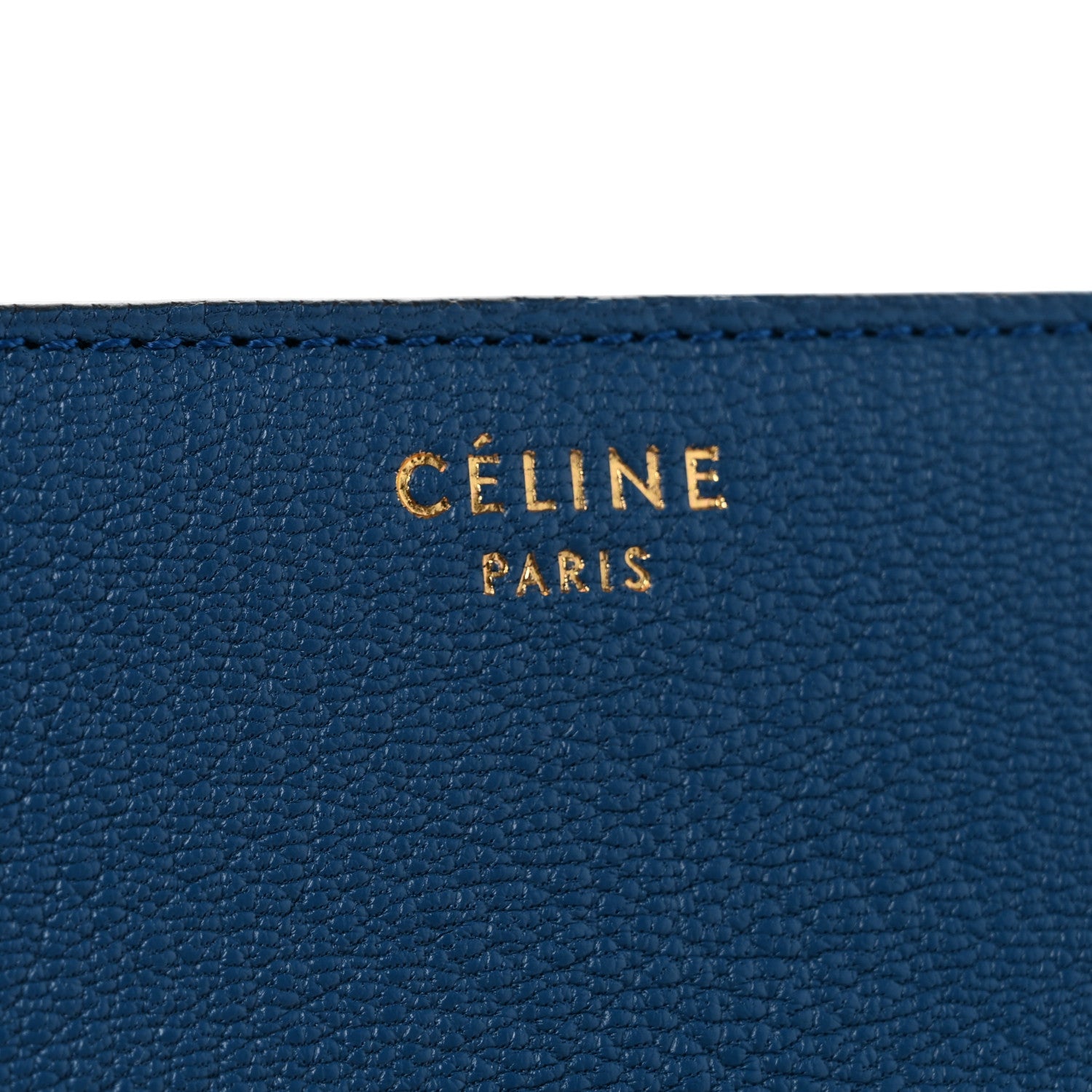 Celine Goatskin Medium Classic Box Flap Bag Deepsea 6 of 14