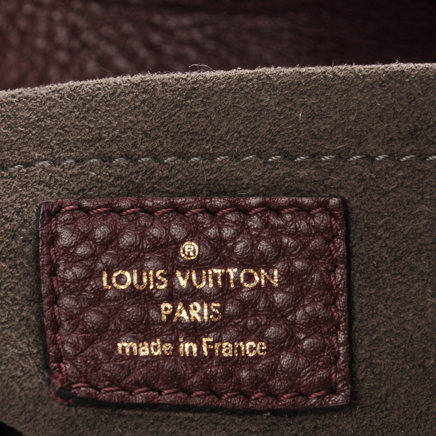 Louis Vuitton Mahina Solar PM Bordeaux 6 of 9