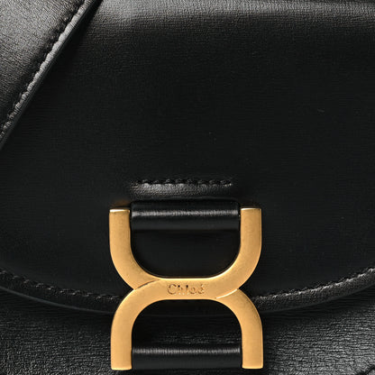 Chloe Smooth Calfskin Mini Marcie Flap Bag Black 8 of 10
