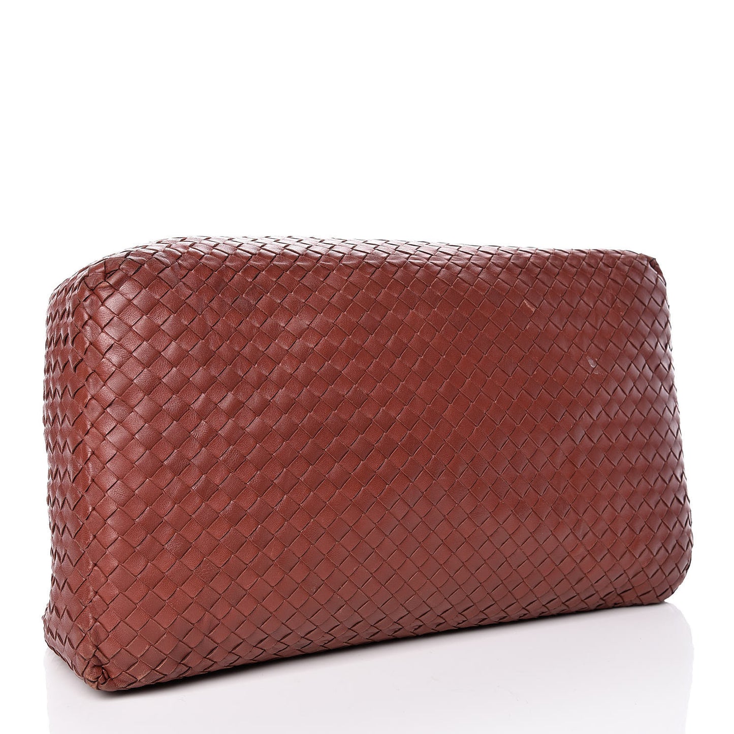 Nappa Intrecciato Large Seamless Tote Canyon