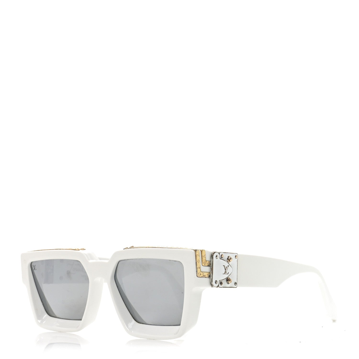 Louis Vuitton Acetate 1.1 Millionaires Z1166W Sunglasses White 1 of 7
