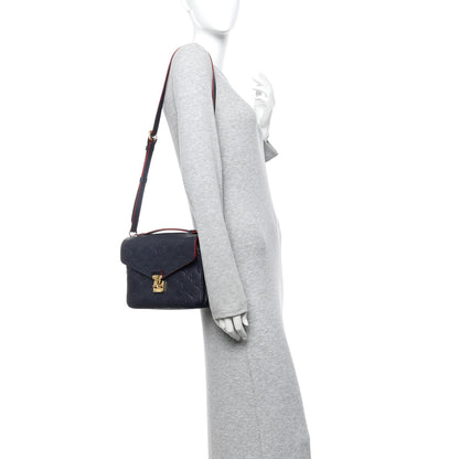 Louis Vuitton Empreinte Pochette Metis Marine Rouge 2 of 10