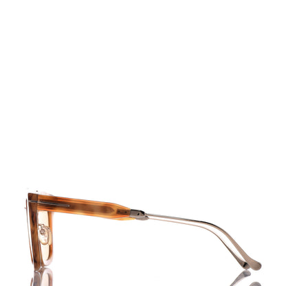 Tom Ford Alex Squared Sunglasses TF541 Blonde Havana Brown 3 of 7