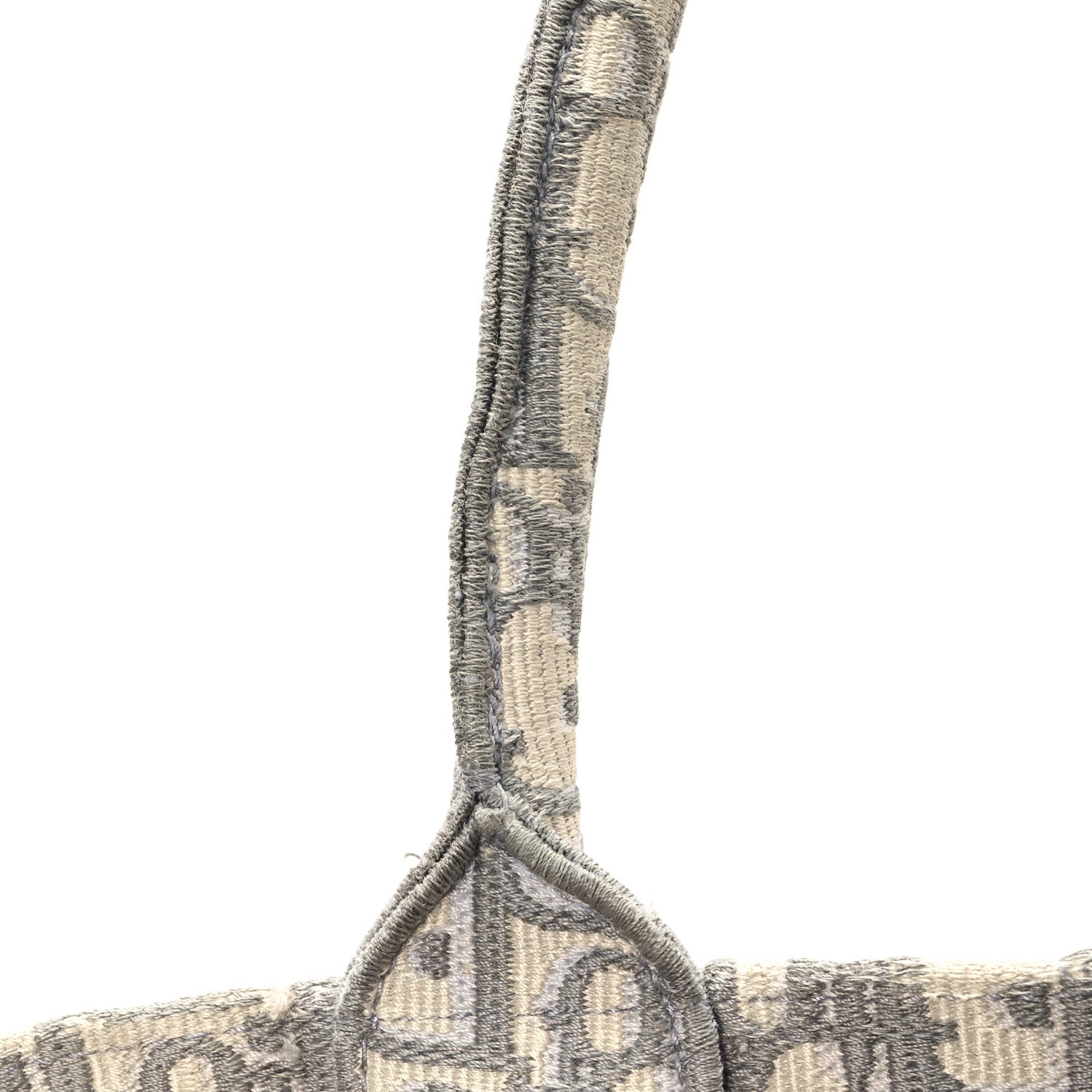 Christian Dior Oblique Large Book Tote Grey 12 of 14