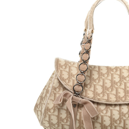 Christian Dior Monogram Romantique Trotter Bag Rose 11 of 15