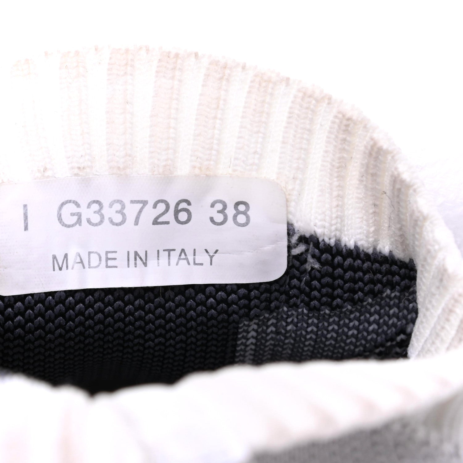 Chanel Fabric Suede Calfskin Stretch CC Sneakers 38 Beige Black 8 of 19