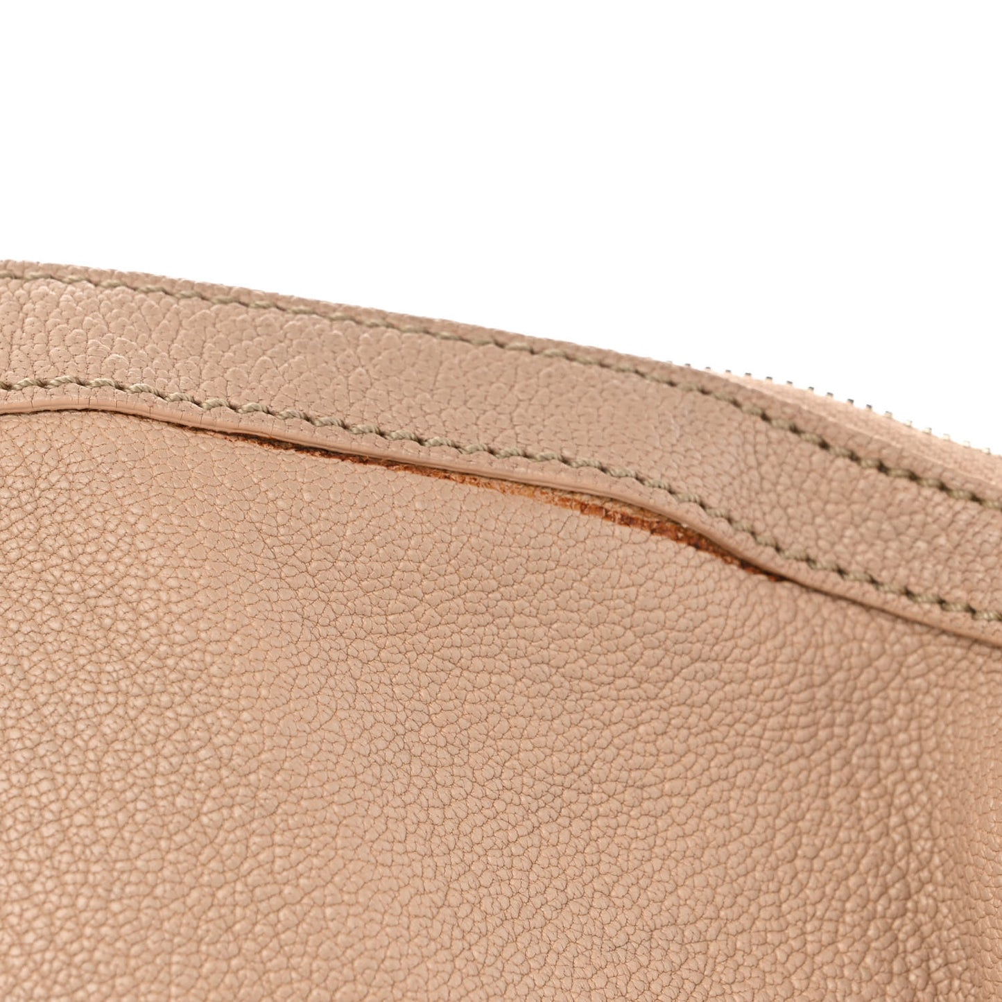 Sugar Goatskin Large Nightingale Linen