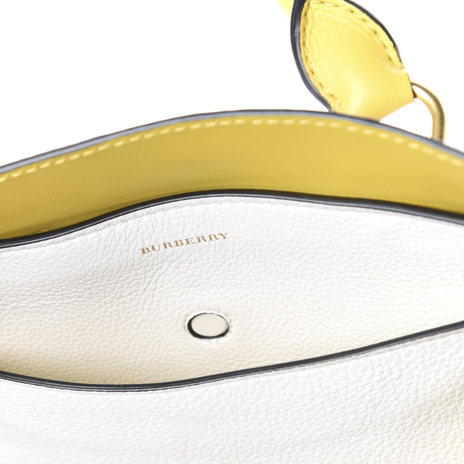 Burberry Soft Grain Calfskin Medium Belt Bag Chalk White 7 of 14