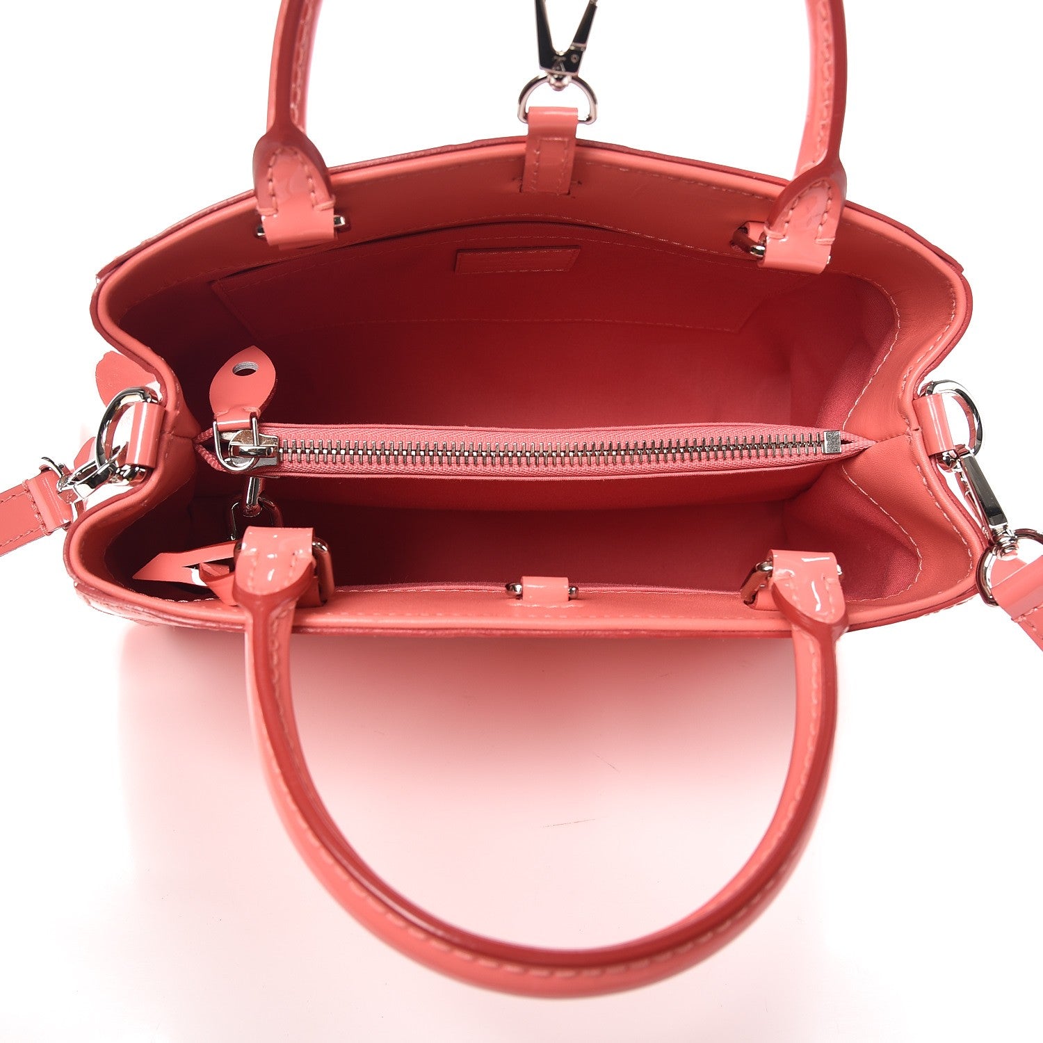 Louis Vuitton Vernis Montaigne BB Poppy 7 of 9