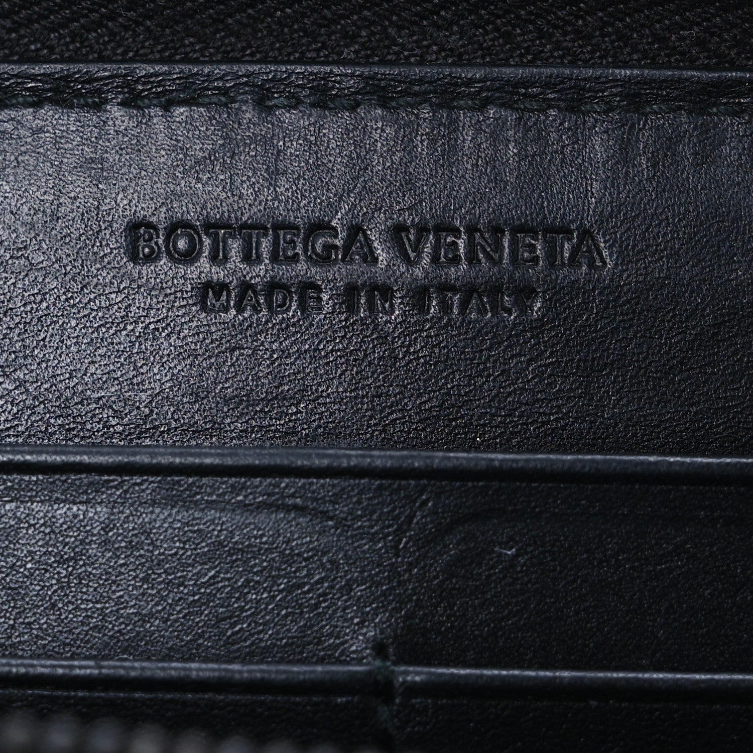 Bottega Veneta Nappa Intrecciato Zip Around Wallet Black 6 of 8
