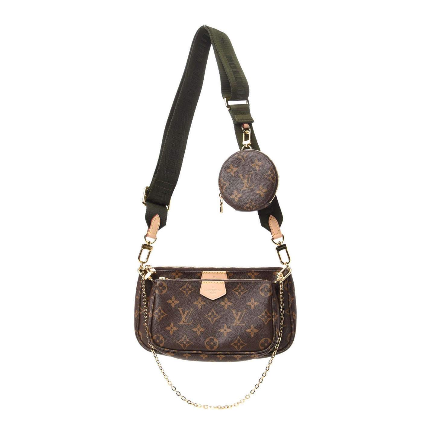 Monogram Multi Pochette Accessories Kaki