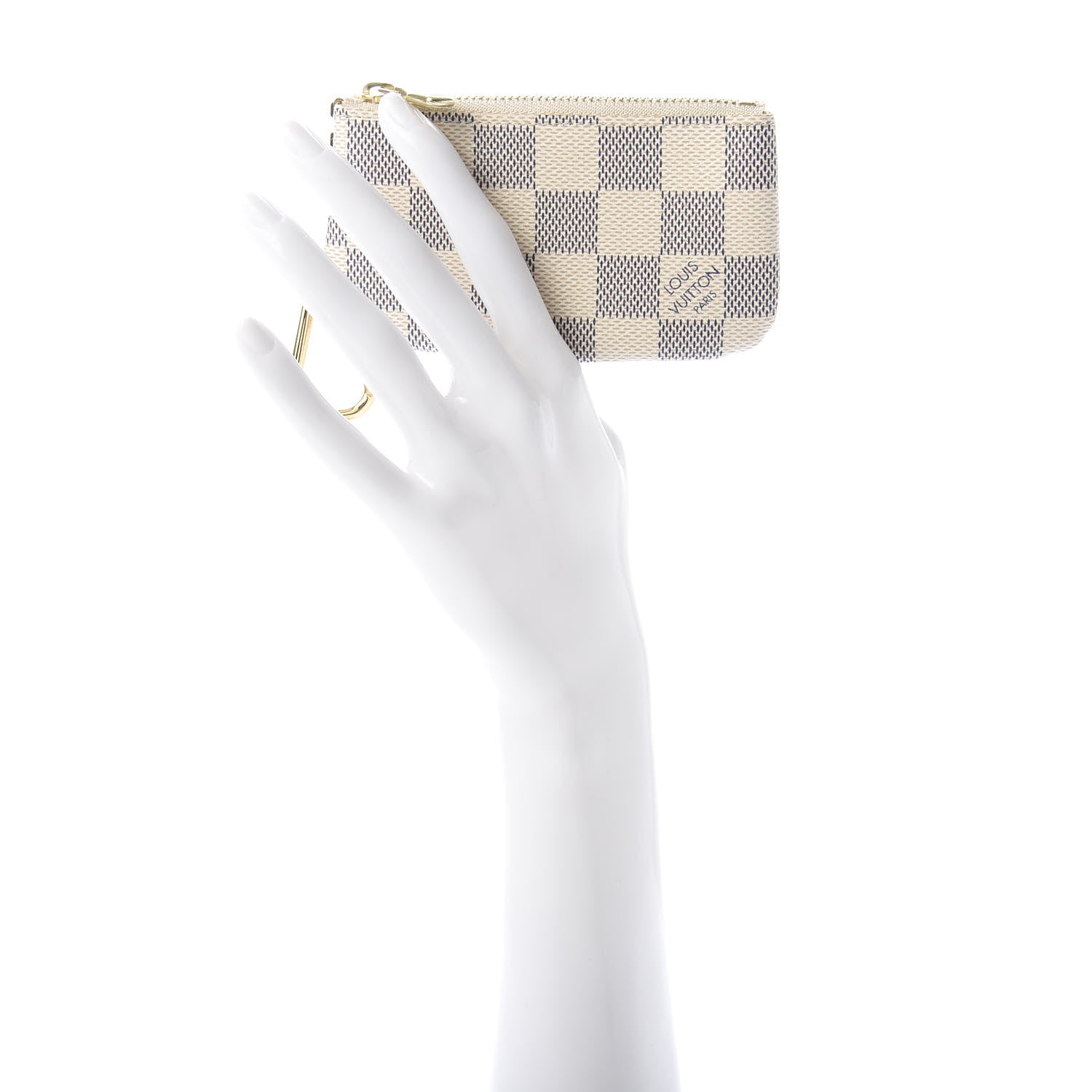 Louis Vuitton Damier Azur Key Pouch 2 of 8