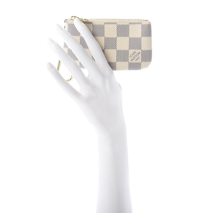 Louis Vuitton Damier Azur Key Pouch 2 of 8