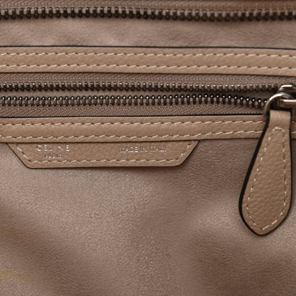 Celine Drummed Calfskin Mini Luggage Dune 6 of 12
