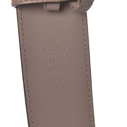 Gucci Calfskin Double G 40mm Belt 85 34 Porcelain Rose 5 of 7