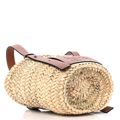 Loewe Raffia Small Basket Tote Bag Natural Tan 4 of 8
