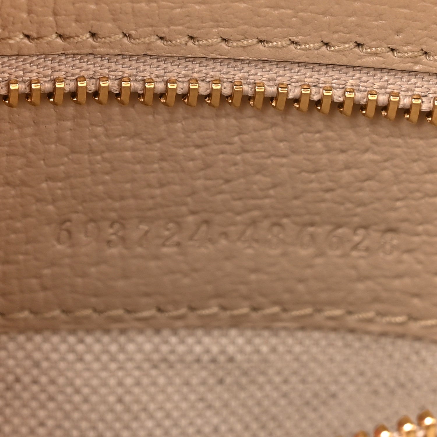 Gucci GG Supreme Monogram Textured Dollar Calfskin Web Small Ophidia Slip Handle Tote Beige Mystic White Oatmeal 7 of 11