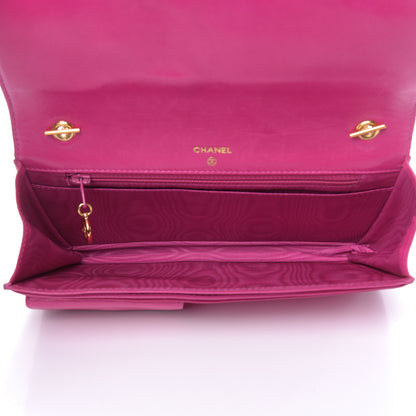 Chanel Caviar Timeless CC Wallet On Chain WOC Pink 5 of 12