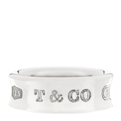 Tiffany Sterling Silver 1837 Band Ring 50 5.5 1 of 4