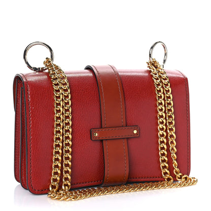 Chloe Shiny Goatskin Calfskin Aby Chain Shoulder Bag 2 of 8