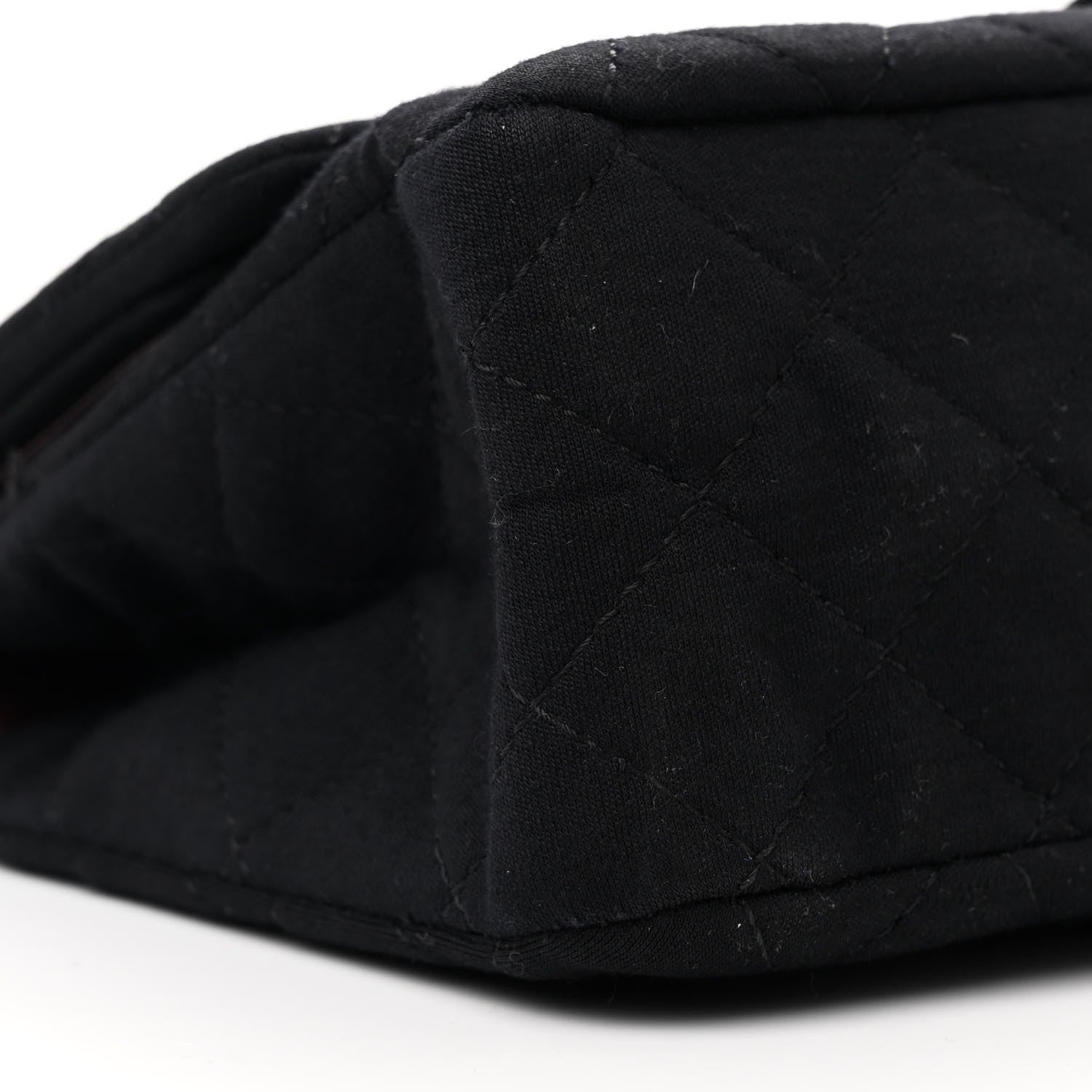 Chanel Jersey Quilted 2.55 Reissue 227 Flap Black 9 of 13