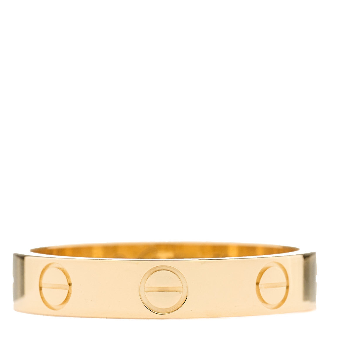 Cartier 18K Yellow Gold 3.5mm LOVE Wedding Band Ring 52 6 1 of 5