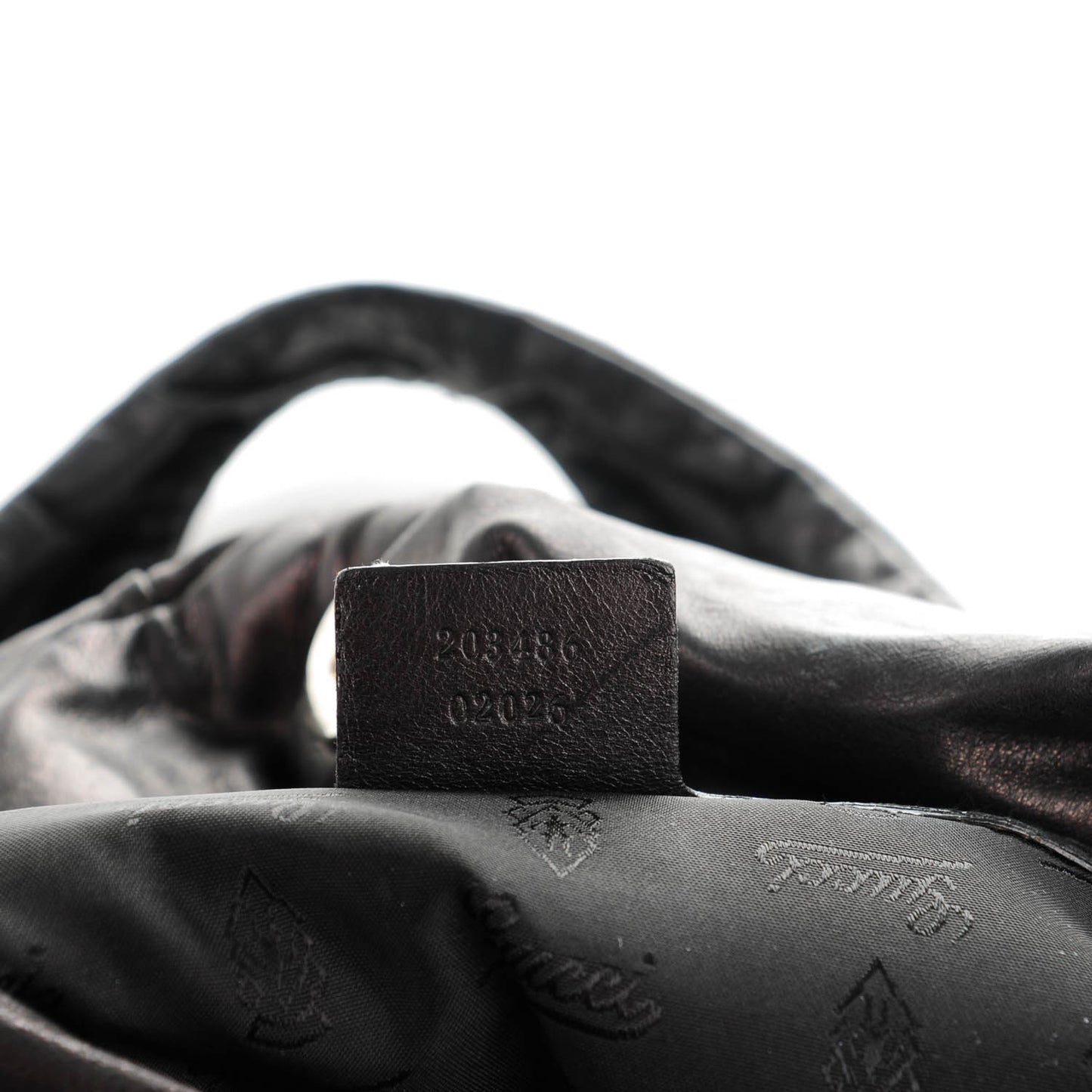 Calfskin Small Hysteria Top Handle Bag Black