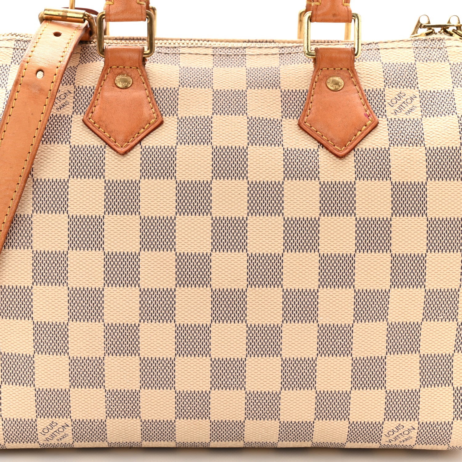 Louis Vuitton Damier Azur Speedy Bandouliere 25 8 of 10