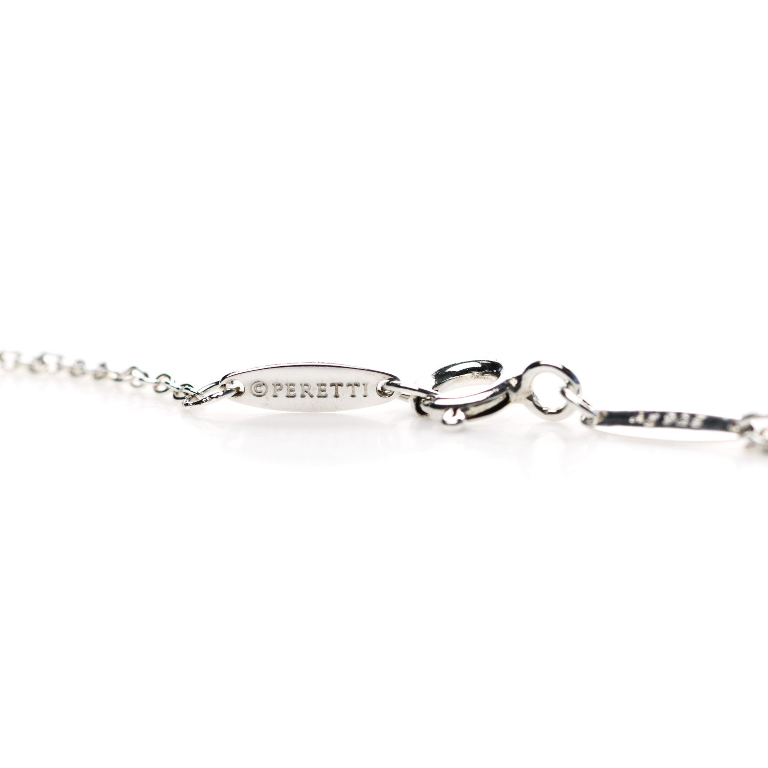 Tiffany Sterling Silver Elsa Peretti Two Carat Faceted Pendant Necklace 7 of 8